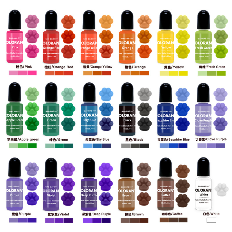 Candle Making Products - 20 Colors Candle Dyes Wax Candles