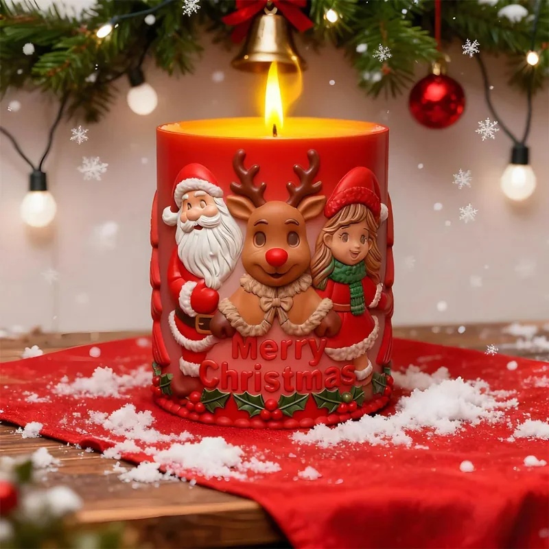 Embossed Cylindrical Silicone  - огляд і ціна Candle Making Event