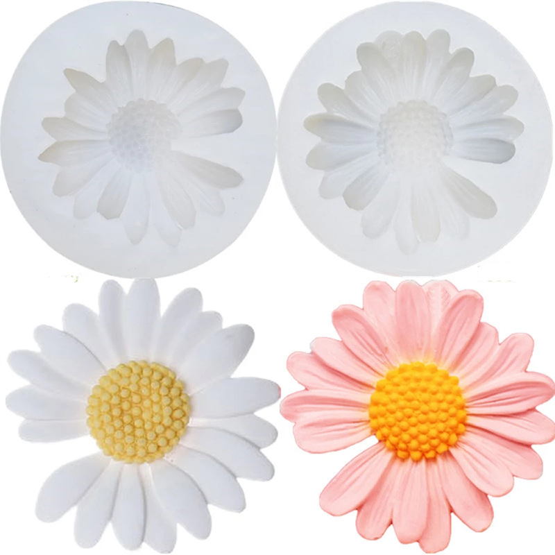 3D Daisy Flower Mold Sun Silic - огляд і ціна Candle Making Products