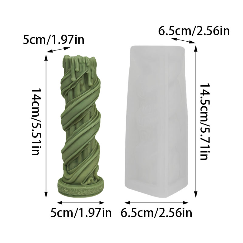 Vine-Wrapped Twisted High Colu - огляд і ціна Candle Making Vinings