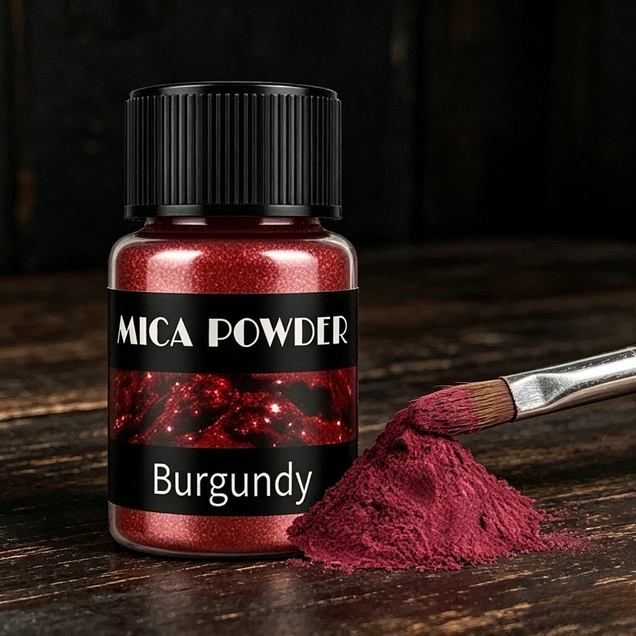 Jewelry Making Burgundy Mica P - огляд і ціна Candle Making Products