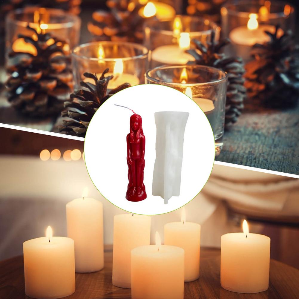 DIY Candle Mold Humanoid Candl - огляд і ціна Candle Making Products