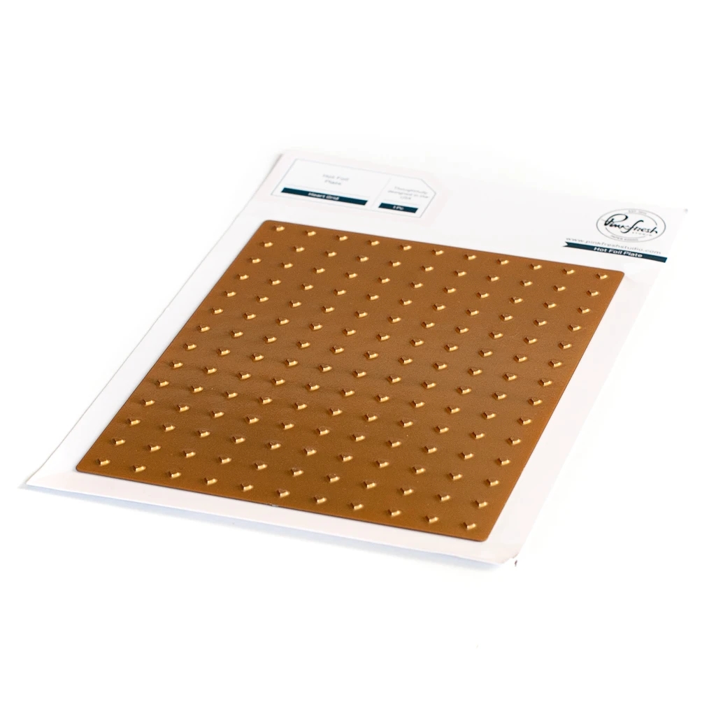 New Hot Foil Plate Heart Grid  - огляд і ціна Candle Making Vinings