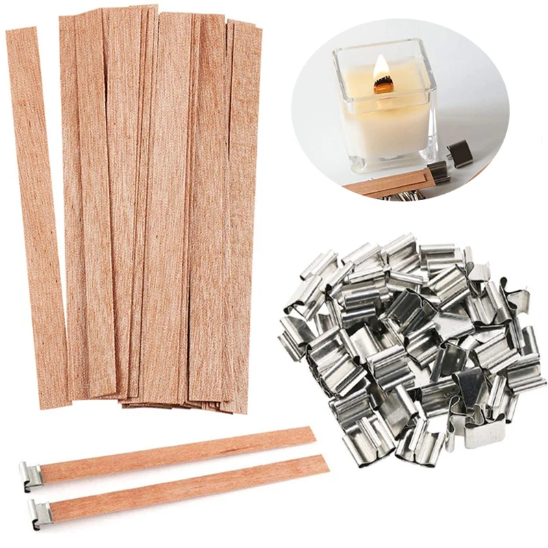 10sets Top quality Wood Candle - огляд і ціна Candle Making Homewood
