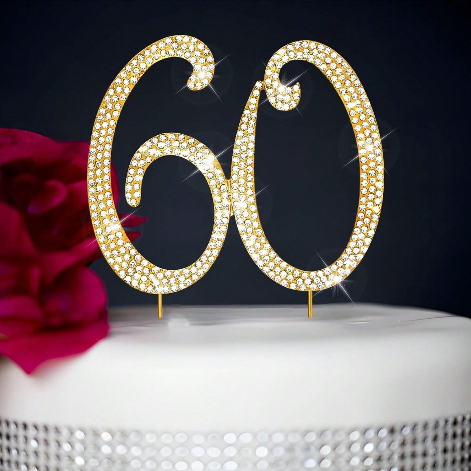 Large Gold Rhinestone Number C - огляд і ціна Candle Making Products