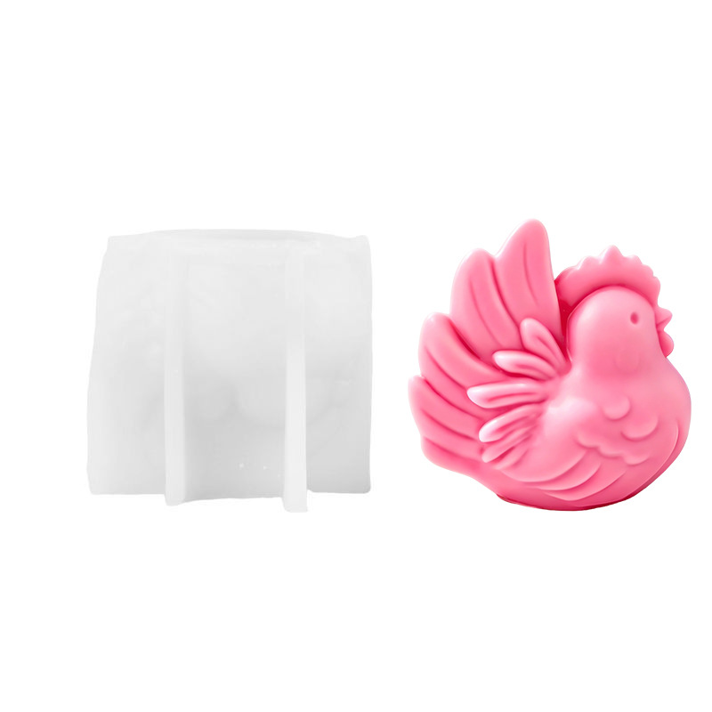 Cartoon Hen Silicone Candle Mo - огляд і ціна Candle Making Products